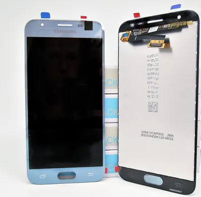 Produktbild von Display LCD Komplettset GH96-10992A Silber für Samsung Galaxy J3 2017 J330F