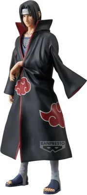 Zdjęcie produktu dla BANDAI Itachi Uchiha w płaszczu Akatsuki | Figurka Naruto Shippuden | BP28670P 28 cm