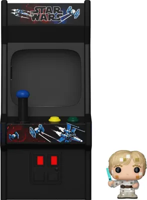 Produktbild von Funko Bitty POP! Arcade: Star Wars - Luke - 8bit - Sammelbare Vinylfigur - Geschenkidee - Offizielles Merchandise - Spielzeug für Kinder & Erwachsene