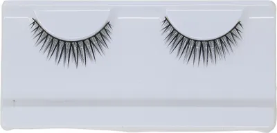 Produktbild von Künstliche Wimpern aufgeklebt SCHWARZES Make-up