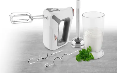 Produktbild von ETA Handmixer LENTO Set ETA105190000, 550 W, DC Motor 550 W, 4 Geschwindigkeiten, leiser Betrieb, praktisches Zubehör