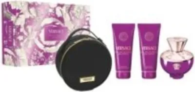 Zdjęcie produktu dla Versace Dylan Purple Pour Femme Giftset Edp Spray 100ml/Balsam do ciała 100ml/Żel pod prysznic 100ml/Torba 300 ml