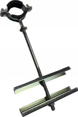 Produktbild von Blitzschutzhalterung für Mast 1 1/4" Stahl verzinkt