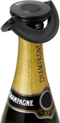 Immagine prodotto di AdHoc FV31 Tappo per bottiglia di spumante o champagne Gusto, plastica | silicone, colore: nero