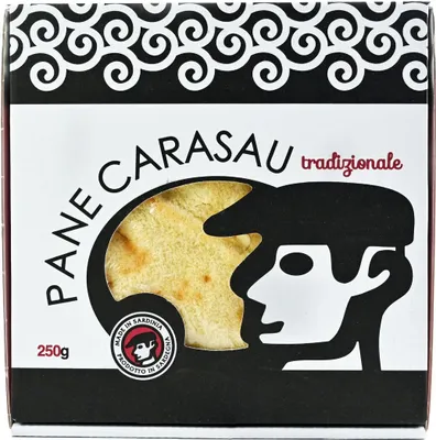 Produktbild von Pane Carasau, traditionelles dünnes knuspriges Fladen-Brot aus Sardinien, 250g, Guttiau