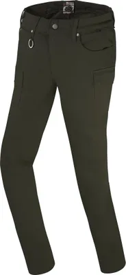 Produktbild von Bogotto Yagal Cargo Damen Motorrad Textilhose, grün, 27/30