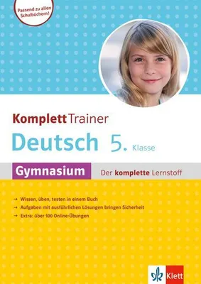 Produktbild von KomplettTrainer Deutsch 5. Klasse Gymnasium