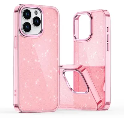 Produktbild von Etui Brokatowe Glitter Case Na Samsung Galaxy S25 Edge - Różowe