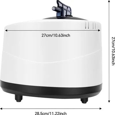 Obrázek produktu pro Generátor páry pro domácí saunu - Elektrický generátor páry - Výkon 1000 W - 9 úrovní teploty - Dálkové ovládání - Rychlý start (10–15 minut) - Vhodný pro použití s bylinami - Přenosný - Barva: slonovinová
