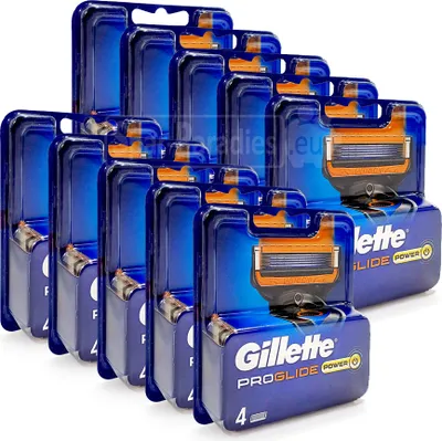 Produktbild von Gillette ProGlide Power Rasierklingen, 4er Pack x 10