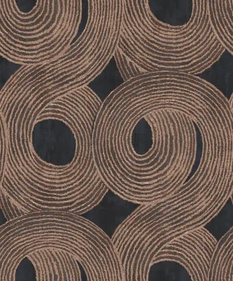 Immagine prodotto di Carta da parati Khroma by Masureel motivo grafico nero - 630854 - 53 cm x 10,05 m