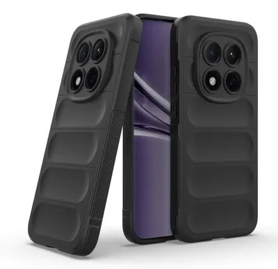 Produktbild von Handy Hülle für Xiaomi Redmi Note 15 Pro 5G Grip Case Cover Schutzhülle Softgrip Farbe: Schwarz