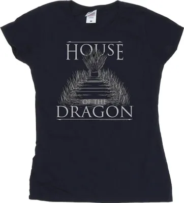 Produktbild von Game Of Thrones: House Of The Dragon - T-Shirt für Damen BI22954 (M) (Marineblau)
