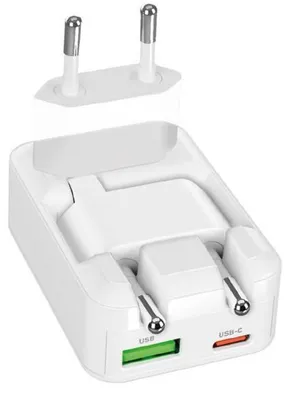 Obrázok produktu pre SBS TETRGANUSBTCFOLD45W, Vnútorný, AC, Biela