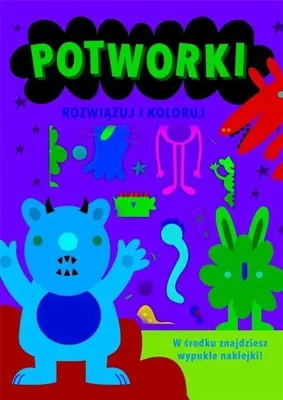Produktbild von Rozwiązuj i koloruj. Potworki - praca zbiorowa