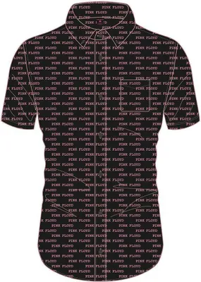 Produktbild von Pink Floyd - Kuriermuster Uni Großes T-Shirt - Pink