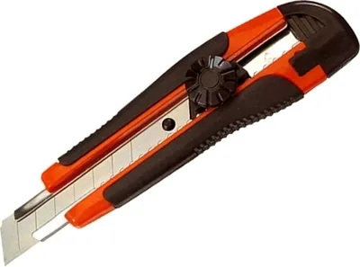 Produktbild von Cuttermesser 18 mm, mit Feststellrad