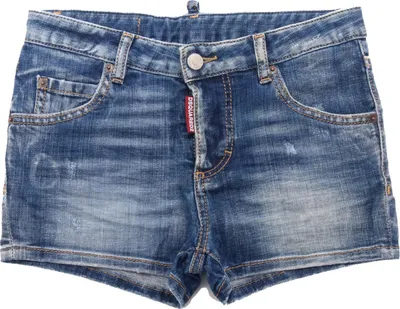 Immagine prodotto di 7509AH pantaloncini bimba girl DSQUARED2 blue denim shorts