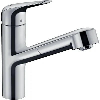 Image de HANSGROHE Mitigeur de cuisine 150, avec douchette extractible 1 jet chromé Focus M42