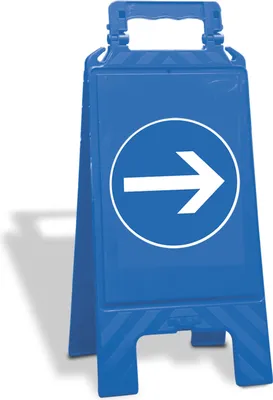 Produktbild von MORION Warnaufsteller, klappbar