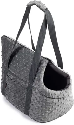 Obrázek produktu pro Taška pro psy Přepravní taška pro psy Kočky Přepravní box Taška New Grey Minky L