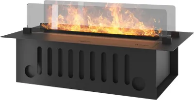 Image de Cheminée À Vapeur Encastrable Invapo Insert 700, Flammes Multicolores, Effet 3D Et Contrôle Par App, Réservoir De 1,2 L - 70 Cm