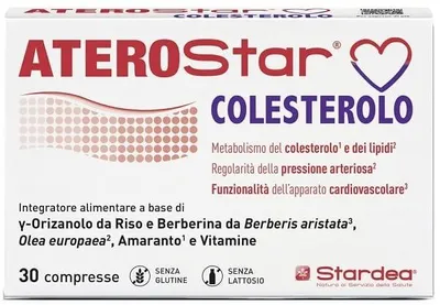 Produktbild von Aterostar Colesterolo, 30 Tabletten