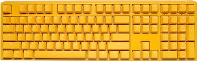 Produktbild von Ducky One 3 Yellow - Volle Größe (100%) - Kabelgebunden - USB - Mechanischer Switch - RGB-LED - Gelb