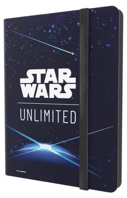 Obrázek produktu pro Album Star Wars Unlimited s 18 kapsami - modrá zadní strana karty
