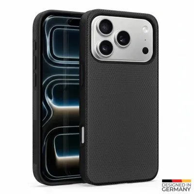 Produktbild von prio Schutzhülle für iPhone 18 Pro Max / 17 Pro Max, schwarz