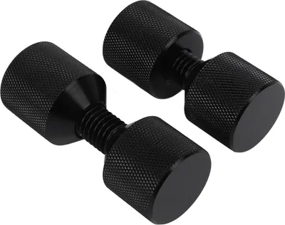 Immagine prodotto di 2 PC da 1-1/8 di pollice Due fori perni Set alluminio filettato Flangia Allineamento Pin Pipe Fitter Strumenti per ASME 150 lb Flange da 1/2in -14in