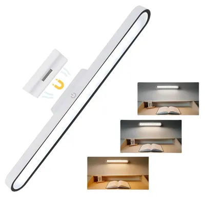 LED-Unterbauleuchte 3W, dimmbar, 3 Farbmodi, Touch, USB, weiß