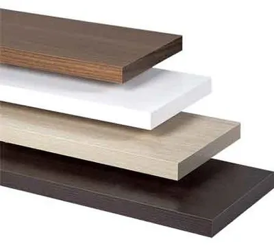 Obrázok produktu pre Obtiahlá polica 100 x 20 cm – hrúbka 1,8 mm – farba stredný orech