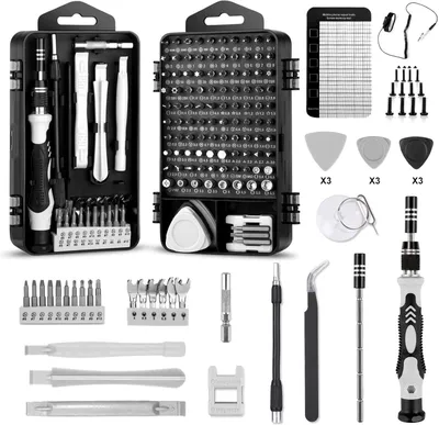 Productafbeelding van Schroevendraaier set 155-in-1, magnetische bits, voor mobiele apparaten
