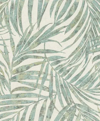 Produktbild von Rasch Palmenblätter Vliestapete in Grün-patina grün Selection 617443