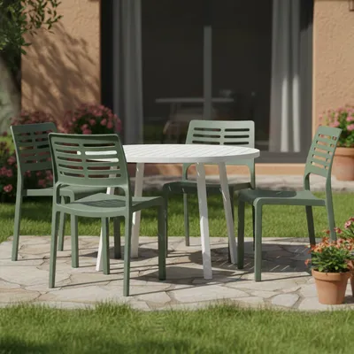 Produktbild von Canoe - Outdoor-Stuhl, Grün, 4 Stühle Italy