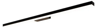 Zdjęcie produktu dla Kinkiet LED nad lustro AQUA czarny 24W Odcienie bieli 2586lm metal wym:2,2x92x4cm IP44 Light Prestige