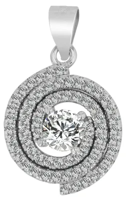 Produktbild von Akzent Damen Anhänger Zeynep "Zeynep" aus 925 Sterlingsilber, rhodiniert, langlebig