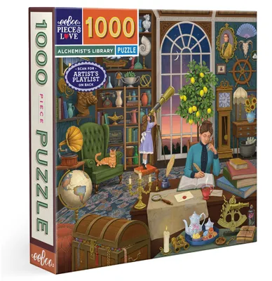 Productafbeelding van eeBoo PZTAHL Alchemist Puzzel, zwart