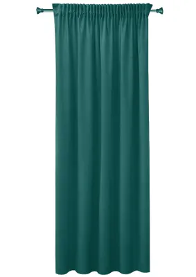 Obrázek produktu pro Jednobarevný hotový závěs 150x250cm - Bella tyrkysová