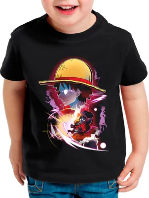 Produktbild von style3 Pirate Luffy Kinder T-Shirt anime manga ruffy cosplay