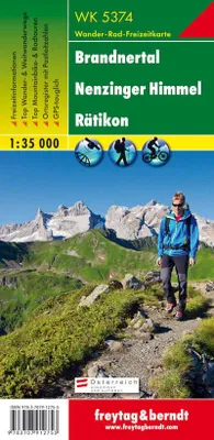 Produktbild von Brandnertal - Nenzinger Himmel - Rätikon 1 : 35 000. WK 5374