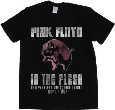 Produktbild von Pink Floyd - "In The Flesh" T-Shirt für Herren BI44093 (M) (Schwarz)