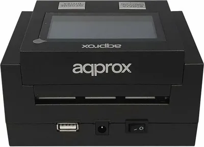 Produktbild von Approx appBILLDETECTOR, Multi-Währung, Farbe, Infrarot (IR), Magnetisch, Size, Watermark, Schwarz, LCD, DC / Batterie, 143 mm