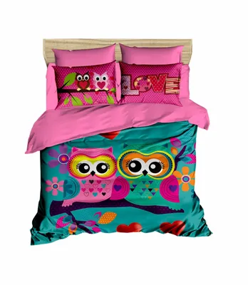 Produktbild von L'Essentiel Linge de Maison, 198, King-Size-Bettbezug-Set (FR), 100 % POLYESTER-MICROSATIN, Rosa, 240 x 220 cm
