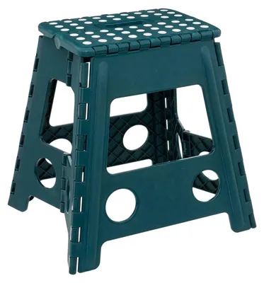 Produktbild von 5Five Kuchenhocker/Trittbrett - faltbar - blau - 32 x 39 cm