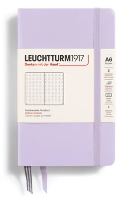 Produktbild von LEUCHTTURM1917 Notizbuch Pocket (A6), Hardcover, Dotted, Lilac