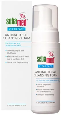 Productafbeelding van Sebamed Anti-Bacterial Cleansing Foam (150 ml)