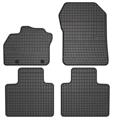 Zdjęcie produktu dla Dywaniki gumowe do Renault Zoe 2013- (hatchback) – 4 szt., czarne, dopasowane – Wielganizator SolidPRO