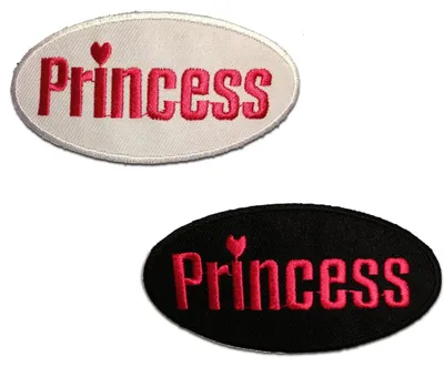 Produktbild von Princess - Aufnäher, Bügelbild, Aufbügler, Applikationen, Patches, Flicken, Zum Aufbügeln, Größe: 8,8 x 4,4 cm